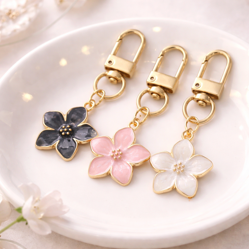 Fleur Éternelle Charm