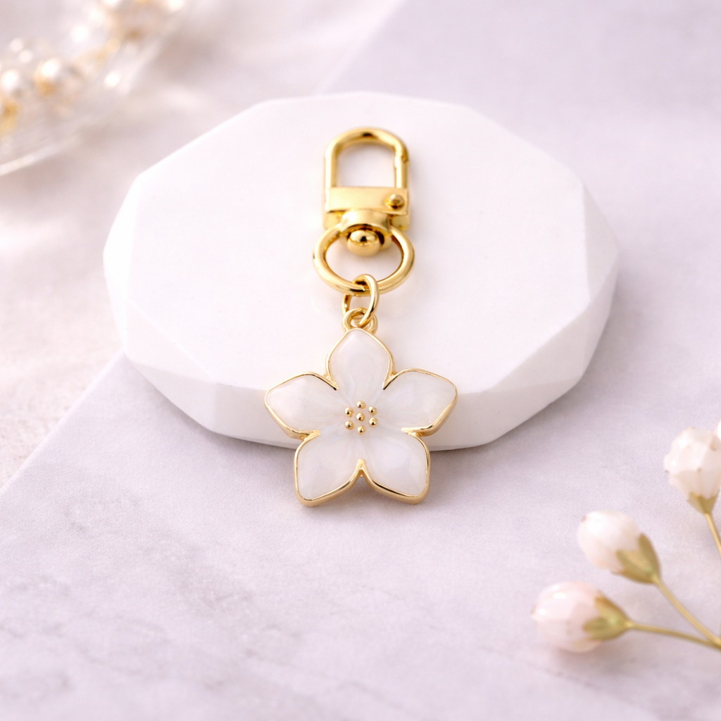 Fleur Éternelle Charm
